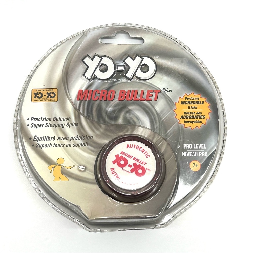 Yo-Yo Micro Bullet Pro Level  Purplish Red Sparkle 2007
